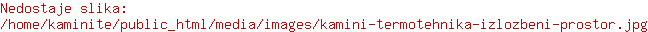 Kamini Termotehnika izložbeni prostor