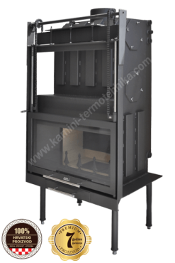 Kamin s podiznim vratima Bruno II Kamin s podiznim vratima Bruno II